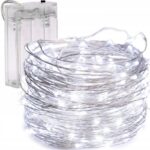 Światełka lampki na żyłce wewnętrzne 50 LED ZIMNE BIAŁE LAMP10B - obrazek 2