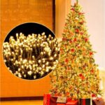 Światełka lampki wewnętrzne/zewnętrzne 500 LED Białe Ciepłe LAMP04CB - obrazek 3