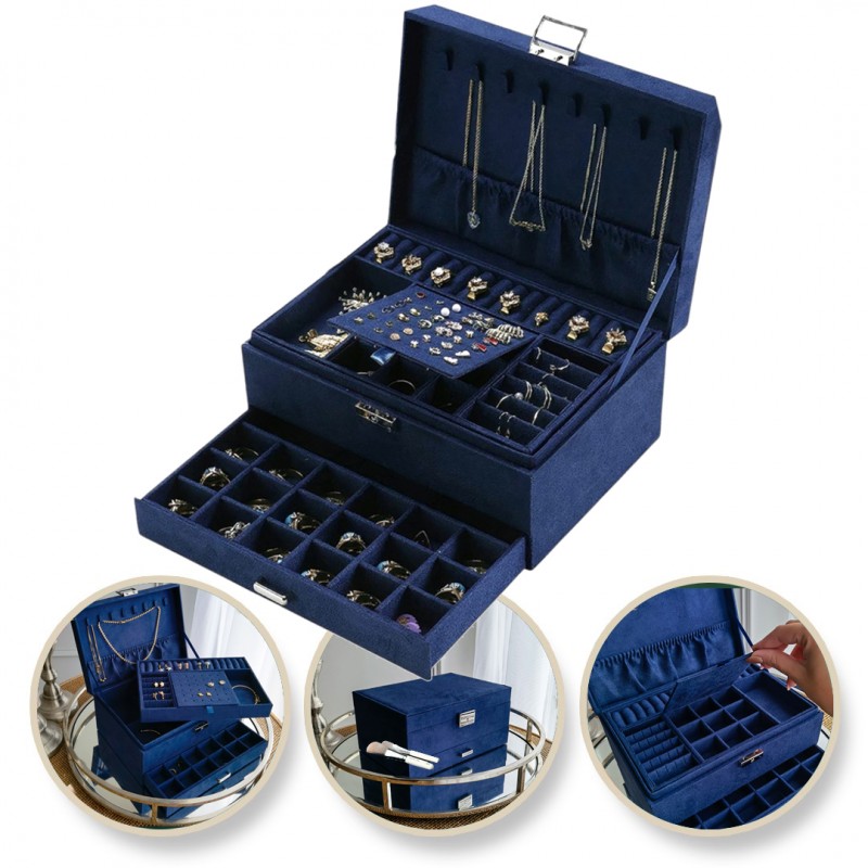 szkatulka-na-bizuterie-kuferek-etui-organizer-kobalt-pudelko-pd119gran Szkatułka na biżuterię kuferek etui organizer kobalt PD119GRAN - obrazek 1