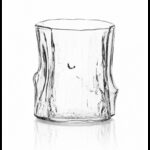 Szklanka 300ml Falowana, wzór drewna 1 szt do kawy, drinków, whiskey SZK208 - obrazek 2