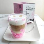 Szklanka termiczna z hortensją w środku róż 300 ml 1szt SZK77 - obrazek 4