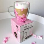 Szklanka termiczna z hortensją w środku róż 300 ml 1szt SZK77 - obrazek 5