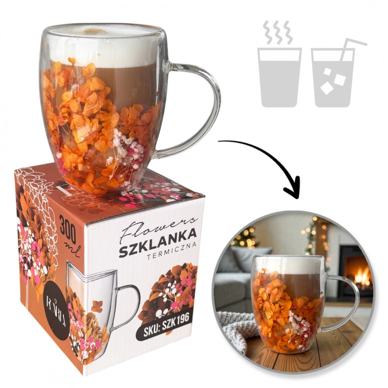 szklanka-termiczna-z-kwiatami-w-srodku-gipsowka-hortensje-pomaranczowy-roz-300-ml-1szt-szk196 Szklanka termiczna z kwiatami w środku, gipsówka, hortensje, pomarańczowy róż 300 ml 1szt SZK196 - obrazek 1