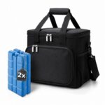 Torba termiczna do przenoszenia żywności LUNCH BOX 15l + 2 wkłady chłodzące KP06CZ