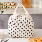 Torba termiczna do przenoszenia żywności LUNCH BOX stokrotki 26x21x18cm PJM45 - obrazek 2