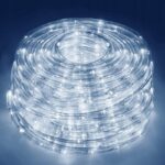 Wąż świetlny, lampki zewnętrzne 18,5 metra ZIMNE BIAŁE LAMP30B - obrazek 2