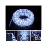 Wąż świetlny, lampki zewnętrzne 18,5 metra ZIMNE BIAŁE LAMP30B - obrazek 3