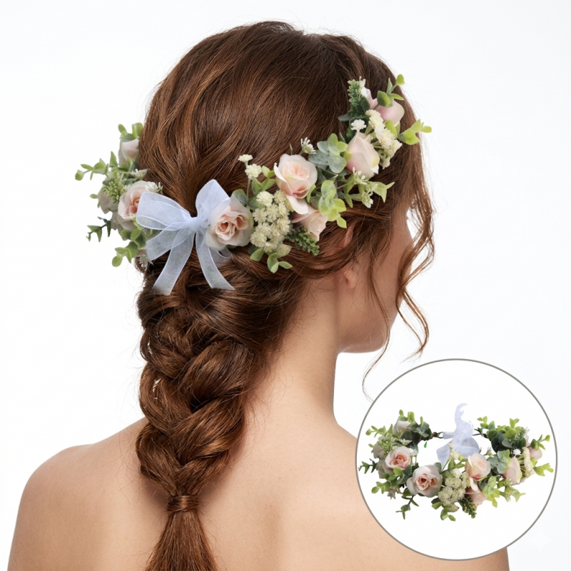 wianek-opaska-do-wlosow-z-kwiatow-delikatny-wianuszek-boho-w97 Wianek, opaska do włosów z kwiatów, delikatny wianuszek BOHO W97 - obrazek 1