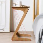 Wielofunkcyjne biurko stolik pod laptop tablet, składane 60 x 35 cm STL21 - obrazek 5