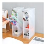 Wielofunkcyjny plastikowy organizer na biurko 7,4x20,3x9cm CB18B - obrazek 2