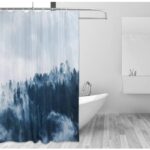 Zasłona prysznicowa, kurtyna z wydrukiem 3D, wodoodporna 200x180 cm ZPR22 - obrazek 3