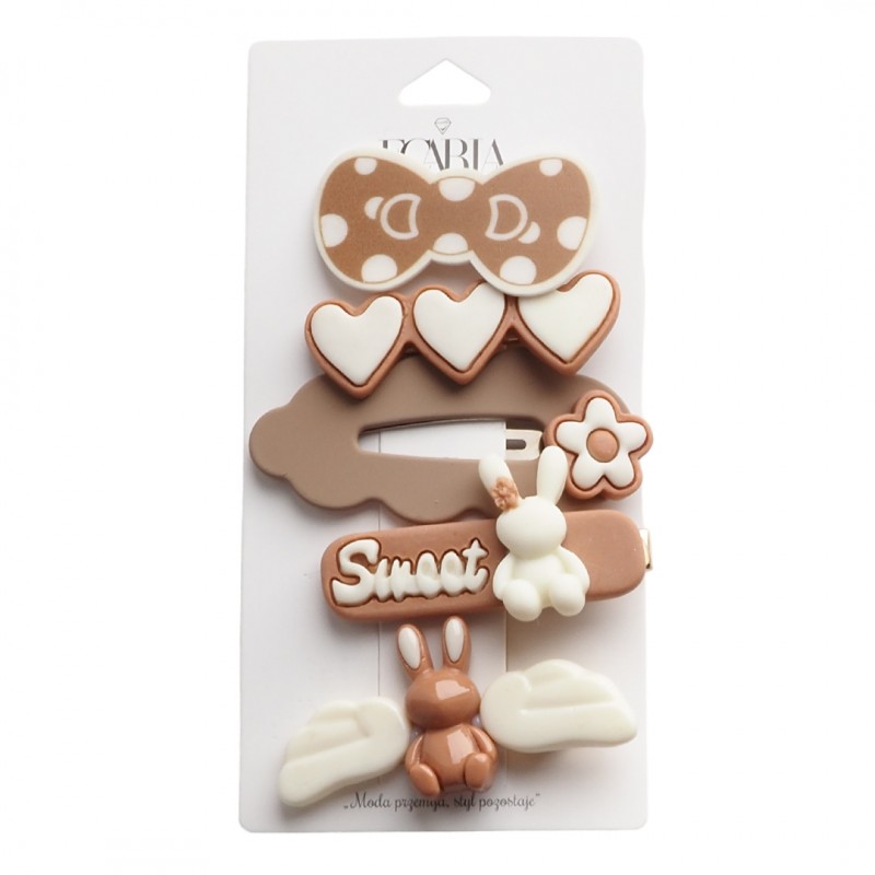 zestaw-5-sztuk-spinek-5w1-wsuwek-do-wlosow-sweet-kroliczki-sp279 Zestaw 5 sztuk spinek 5w1 wsuwek do włosów sweet KRÓLICZKI SP279 - obrazek 1
