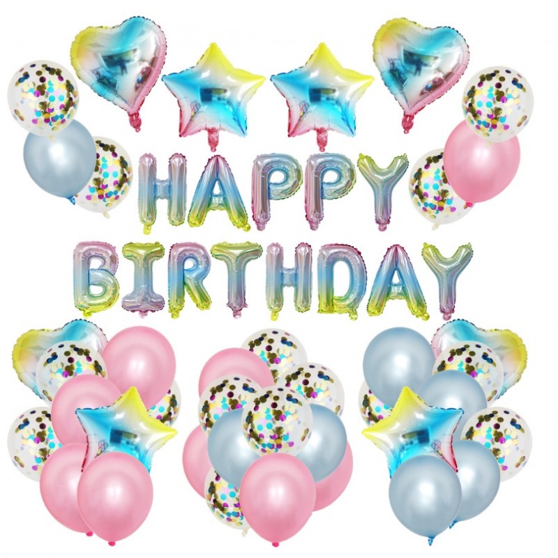 zestaw-balonow-happy-birthday-kolorowe-50-szt-bln03 Zestaw Balonów HAPPY BIRTHDAY kolorowe 50 szt BLN03 - obrazek 1