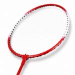 Zestaw do badmintona 2 czerwone paletki +3lotki, zestaw w sportowej torbie AR19CZE - obrazek 4