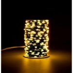 Zewnętrzne/ wewnętrzne lampki choinkowe drucik 500 LED 50m, ciepłe białe LAMP36CB - obrazek 2