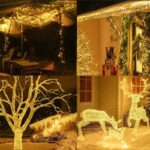 Zewnętrzne/ wewnętrzne lampki choinkowe drucik 500 LED 50m, ciepłe białe LAMP36CB - obrazek 3