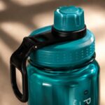 BUTELKA NA WODĘ BIDON NA SIŁOWNIĘ FITNESS 600ml przenośny mały BD05 - obrazek 4
