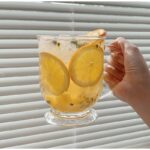 Filiżanka szklanka ryflowana duża 500 ml 1szt SZK159 - obrazek 5