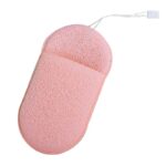 Gąbeczka do mycia twarzy na mokro, delikatny peeling 6,5x11cm 2 szt GB09 - obrazek 5
