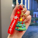 Brelok do kluczy świąteczny choinka CHRISTMAS BRL343 - obrazek 2