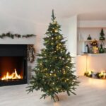 DUŻA CHOINKA SZTUCZNA PE+PCV jak żywa ŚWIERK 150 CM GĘSTA CHO05 - obrazek 4