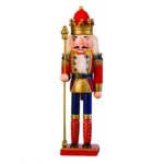 Figurka Dziadek do Orzechów BOŻE NARODZENIE 30 cm KSN155 - obrazek 2