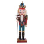 Figurka Dziadek do Orzechów BOŻE NARODZENIE 30 cm KSN156 - obrazek 2