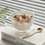 Filiżanka, szklanka duża do kawy, deserów, herbaty 430ml we wzór SZK228 - obrazek 3
