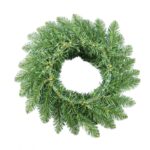 Girlanda wieniec ozdoba na drzwi stroik 40cm 80 gałązek choinka jak żywa WSN19 - obrazek 3