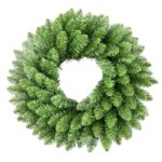 Girlanda wieniec ozdoba na drzwi stroik 50cm 160 gałązek choinka jak żywa WSN20 - obrazek 2