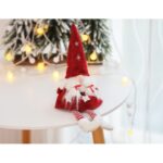 KRASNAL ŚWIĄTECZNY BOŻE NARODZENIE  32 cm Z PLUSZU KSN07CZE - obrazek 5