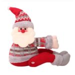 Mikołaj krasnal świąteczny Boże Narodzenie na Rzep 34 cm Wzory Norweskie KSN38 - obrazek 5