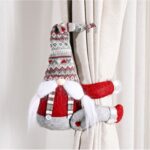 Mikołaj skrzat krasnal świąteczny Boże Narodzenie na Rzep 38 cm Wzory Norweskie KSN24 - obrazek 2
