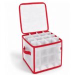 ORGANIZER, pudełko na BOMBKI 64szt, ozdoby świąteczne, przechowywanie 30x30cm POJ14 - obrazek 4