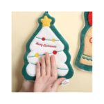 Ręcznik do rąk świąteczny motyw CHOINKA 26 x 19 cm REC58WZ3 - obrazek 2