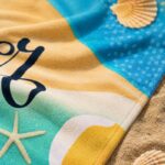 Ręcznik plażowy, na basen SUMMER TIME, wakacyjny morze 150x70 REC54WZ10 - obrazek 4