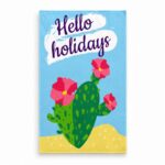 Ręcznik plażowy prostokątny HELLO HOLIDAYS 150x70 REC54WZ2 - obrazek 4
