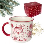Świąteczny Kubek ceramiczny 350 ml + Pudełko na Prezent KB12