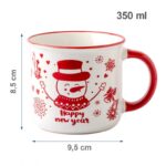Świąteczny Kubek ceramiczny 350 ml + Pudełko na Prezent KB13 - obrazek 3
