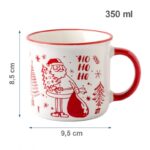Świąteczny Kubek ceramiczny 350 ml + Pudełko na Prezent KB14 - obrazek 3