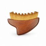 Szczotka do masażu twarzy, delikatne włosie 8 x 7 x 2,7cm SCZ25 - obrazek 3