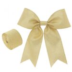 Taśma świąteczna na kokardy, wstążka na prezenty Bożonarodzeniowa 6,3cm x 2m KSN136