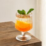 Zestaw 6 szt szklanek ryflowanych na nóżce do deserów, drinków 250ml SZK226ZESTAW6 - obrazek 4